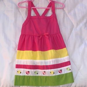 Girls Gymboree lady bug tank top size 7.